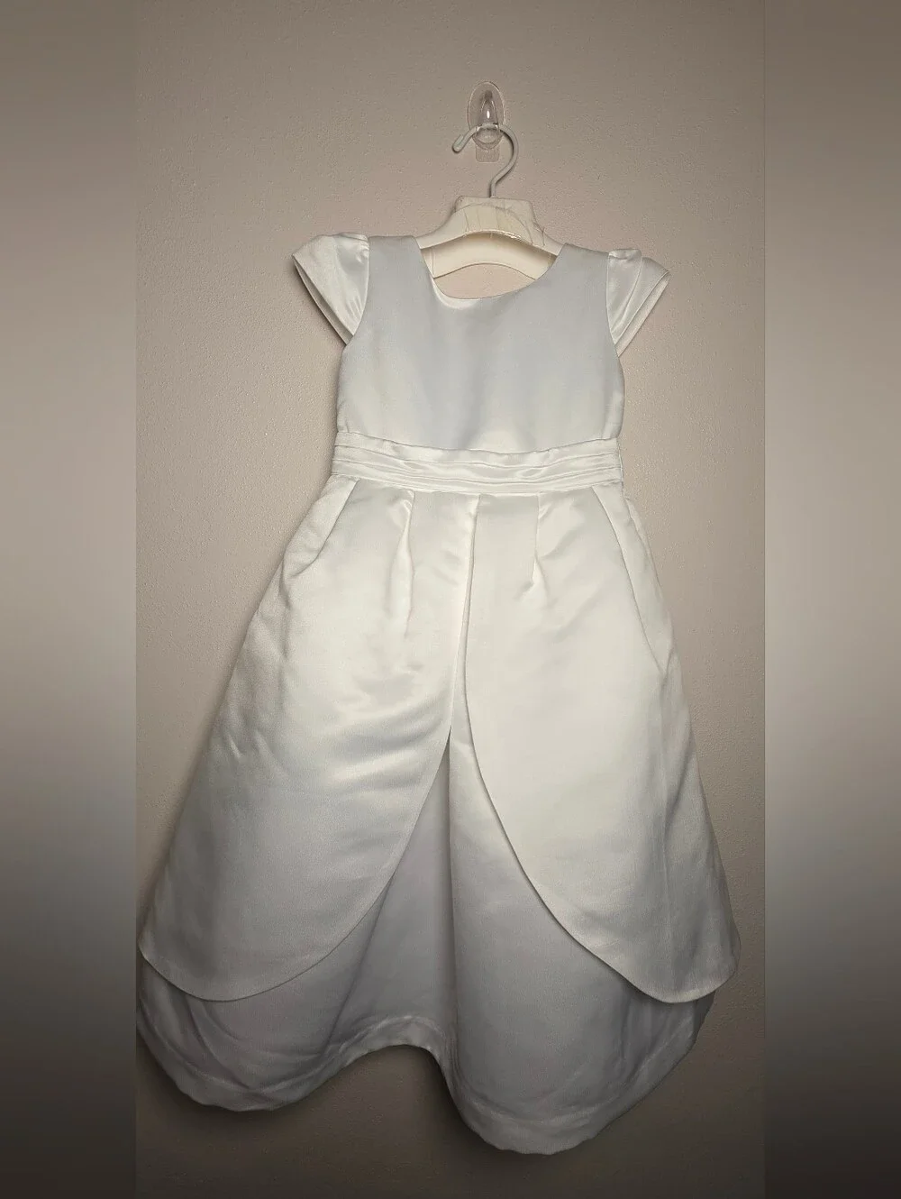 Gymboree Ivory Satin Flower Girl Dress